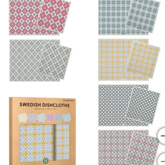 Swedish Dishcloths Reusable Assortment (12 Pack) - Picture 3 of 3